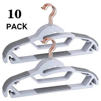 

Dry and Wet Plastic Non-slip Hangers Multifunctional Pants Clothes Rack Non-slip Anti-skid Windbreaker Hanger