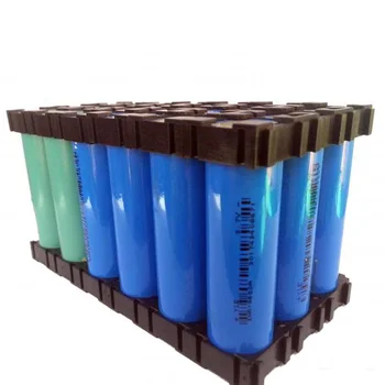 

100pcs18650 Battery Safety Anti Vibration Holder Cylindrical Bracket 22x22mm Li-ion Cell Storage Lithium Batteries Support Stand
