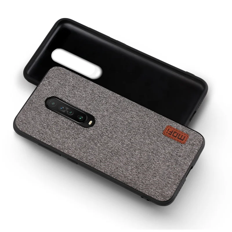 Для Xiaomi redmi K30 чехол MOFi redmi K30 pro 5G ударопрочный чехол-накладка роскошный противоударный чехол s из силикона - Цвет: gray