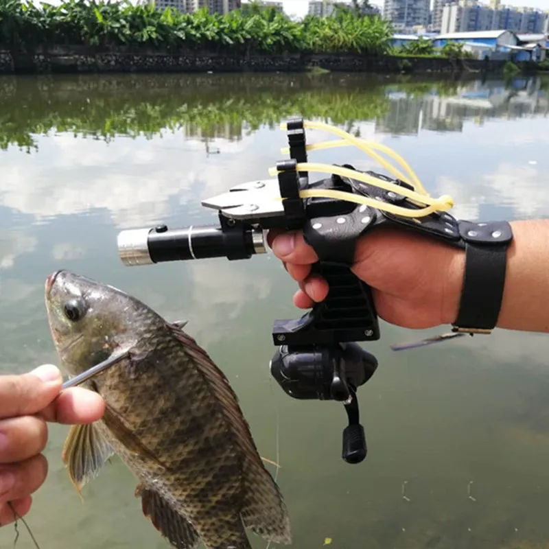 Powerful Fishing Slingshot Set Professional Laser Slingshot Catapult  Outdoor Shooting Fishing Darts+ Fishing Reel Suit 2020 New - Bow & Arrow -  AliExpress
