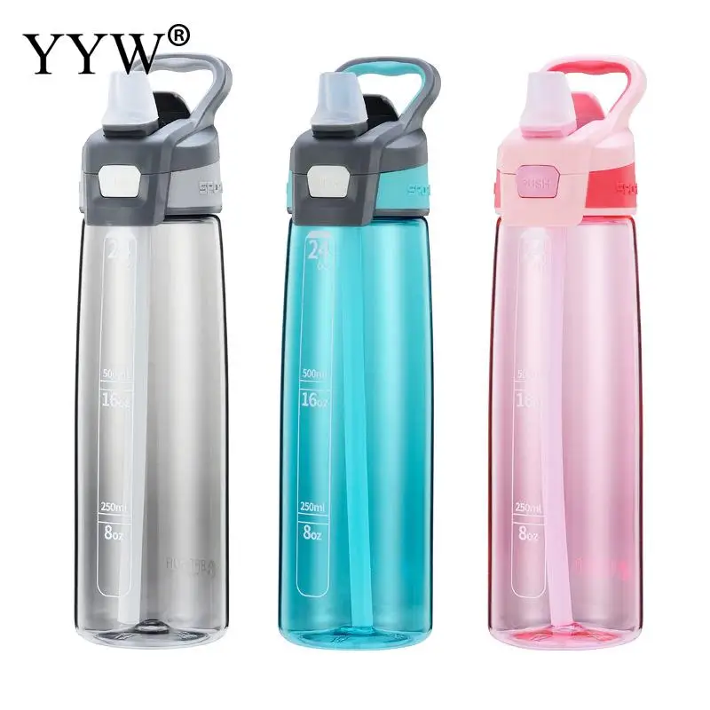 

750ml Bottles Water Bottle Botella De Agua water+bottles Tour Outdoor Sport Leak Proof Seal Climbing Water Bottles Drinkware