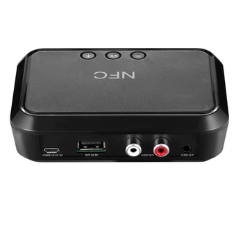 

NFC Wireless Stereo Bluetooth Audio Receiver Portable Bluetooth Adapter NFC-Enabled 3.5mm/ RCA output Music Sound Car Speaker