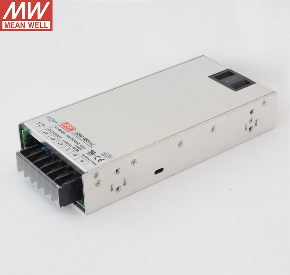 Импульсный источник питания MEAN WELL HRP-450-12 450 Вт 12 В 110 В/450 в переменного тока на