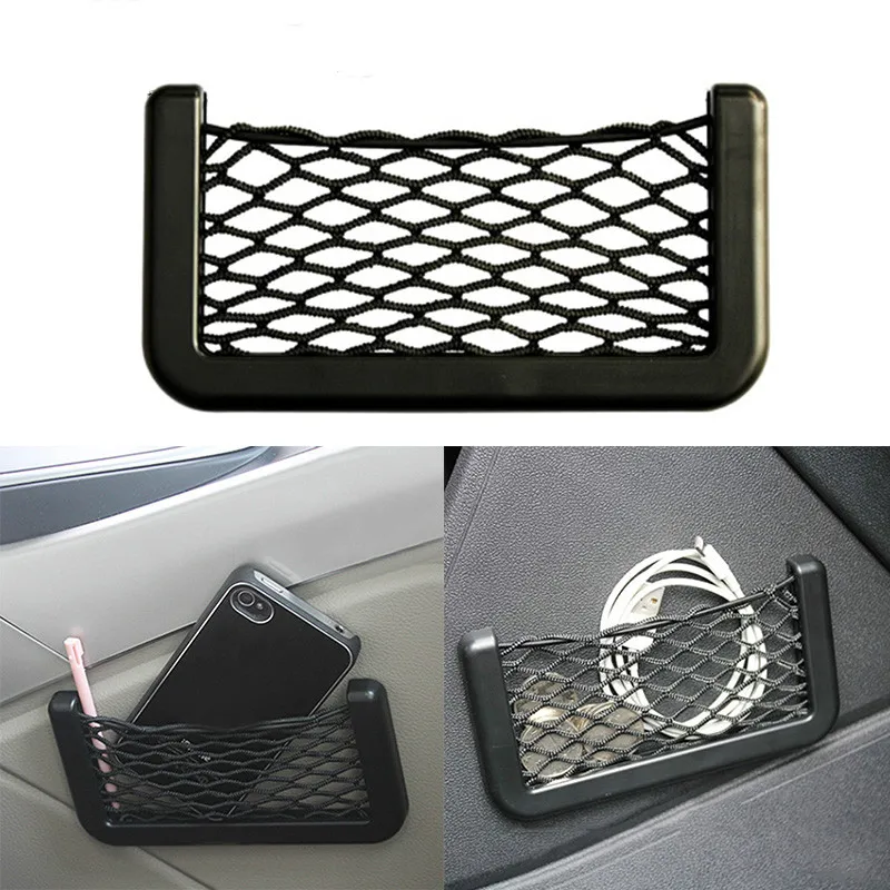 2 Größen Universal Auto Autositz Seite Zurück Speicher Net Bag Pocket Organizer 2 Größen Universal Auto Autositz Seite Zurück Speicher Net Bag Pocket Organizer