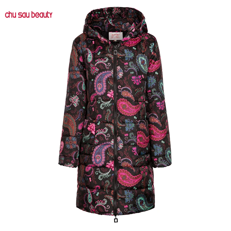 

2019 NEW long Winter Female Jacket High Quality Women Fashion Jackets Winter Warm Woman Clothing Casual Parkas Down Cotton C1916