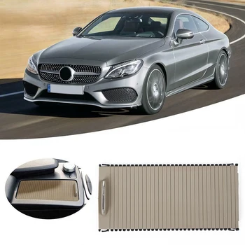 

Car Roller Blind Section Center Console Cover Slide Black Accessories Interior For Benz E-Class W212 S212 C-Class W204 S204