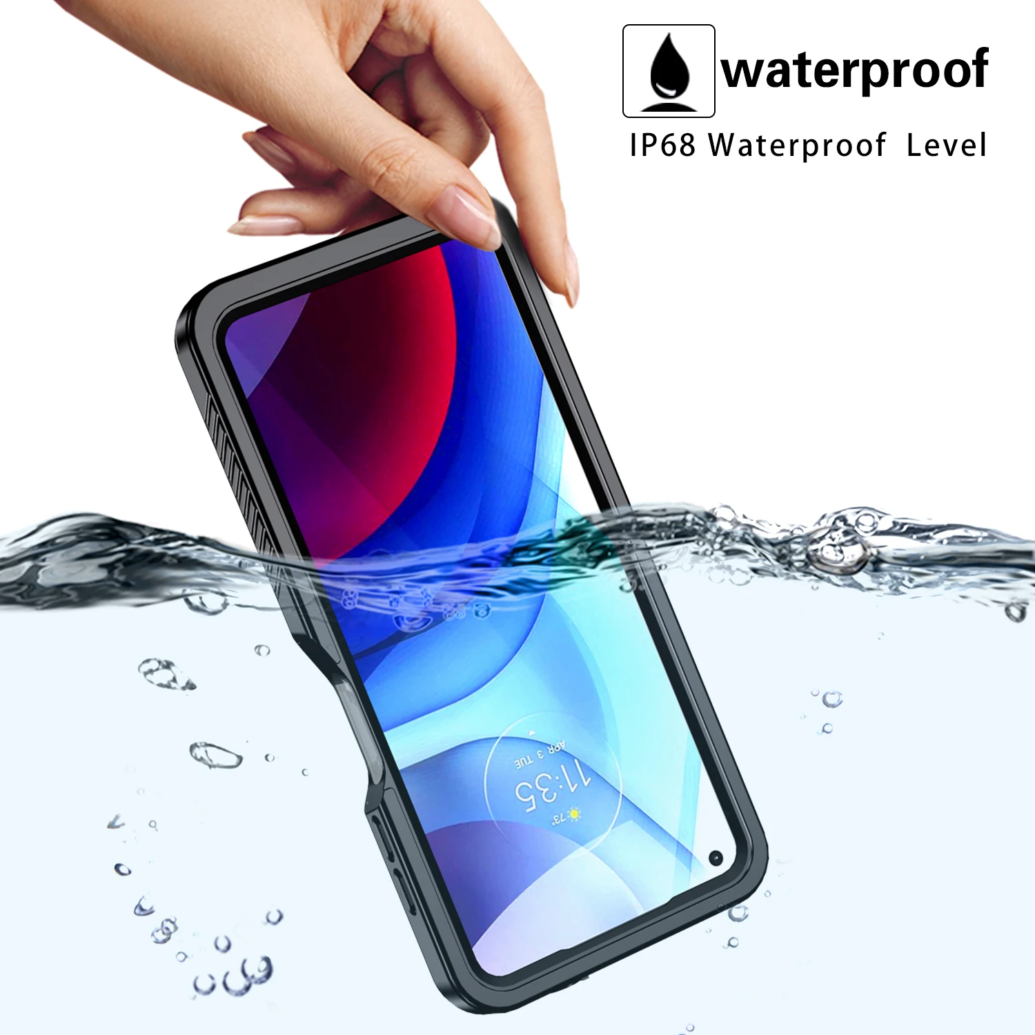 methodologie Morse code beneden Waterproof Case For Moto G Power 2021 Swimming Diving Cases For Motorola G  Power Shockproof Outdoor Sport Swim Silicone Cover - Mobile Phone Cases &  Covers - AliExpress