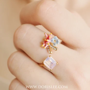 

2020 Limited Rushed Tin Alloy Women Semi-precious Casual/sporty Bridal Sets Anel Masculino Rings Ring Anemone Ring