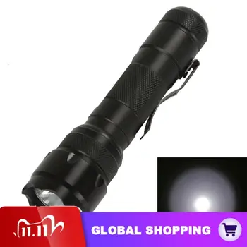 

WF-502B LB-XL T6 LED Flashlight Torch 5 Modes Focus Black 18650 Flash Light for Outdoor Camping Hiking