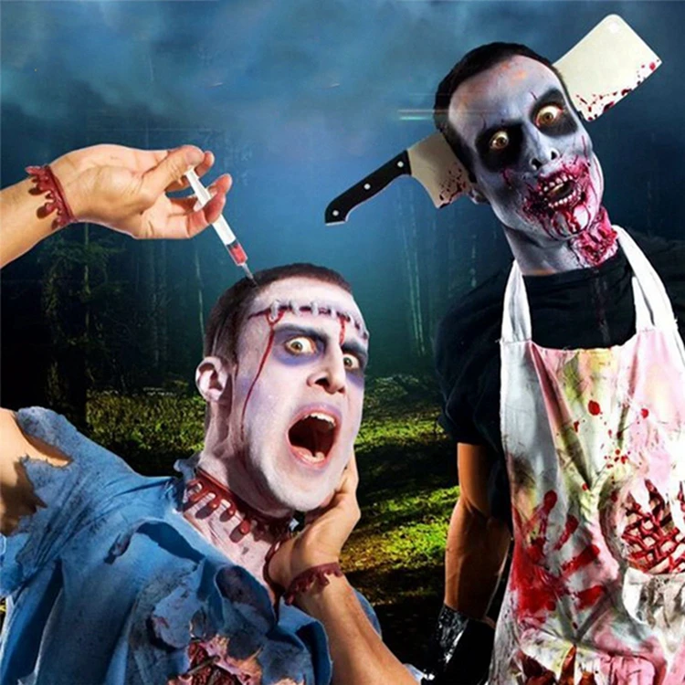 Taoup 2 шт. Косплей зубы Вампира Клыки протезы реквизит зомби ужас костюм Хэллоуин аксессуары вечерние украшения для взрослых