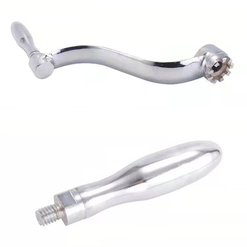 1xTurret Milling Machine Accessories D26 Three Ball Handle Olive Workbench Lifting Crank Single Wrench NC Accessories milling machine accessory