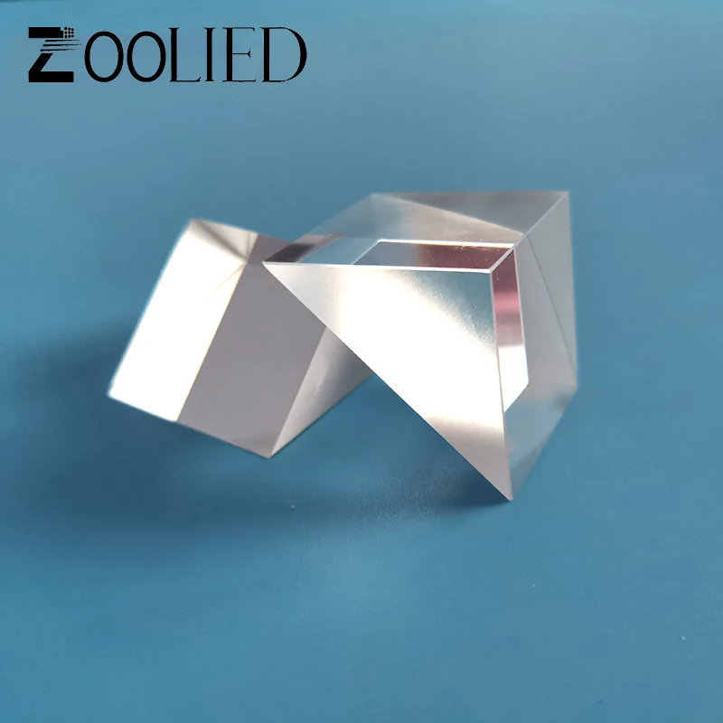 1Pcs 25*25*25มม.กระจกปริซึมมุมขวา Prism N BK7 (K9) เลนส์ส่วนประกอบ