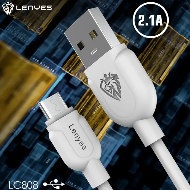 

Lenyes High Speed 2.1A USB Cables Cylinder Collection 1M Car Home Using for SAMSUNG Huawei HTC Android Tablet Xiaomi Cable
