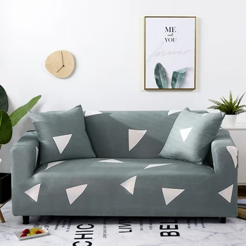 

Geometric Stretch Sofa Covers for Living Room Modern Couch Cover for Different Shape Sofa Loveseat Chair L-Style Sofa Slipcover