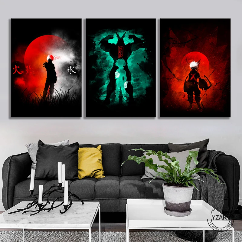 Cuadro De Dibujos Animados De Estilo Abstracto Mi Heroe