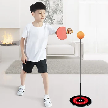 

Ping Pong Training Tool Soft Shaft Professional Practice Trainer Self-Study Table Tennis Ball Set Home Exercise Gift For Kids