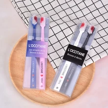 

2Pcs Couple Toothbrush Heart Brush Teeth Romantic Crystal Box Soft Toothbrush Nano Adults Toothbrush New Couple's Wedding Gift