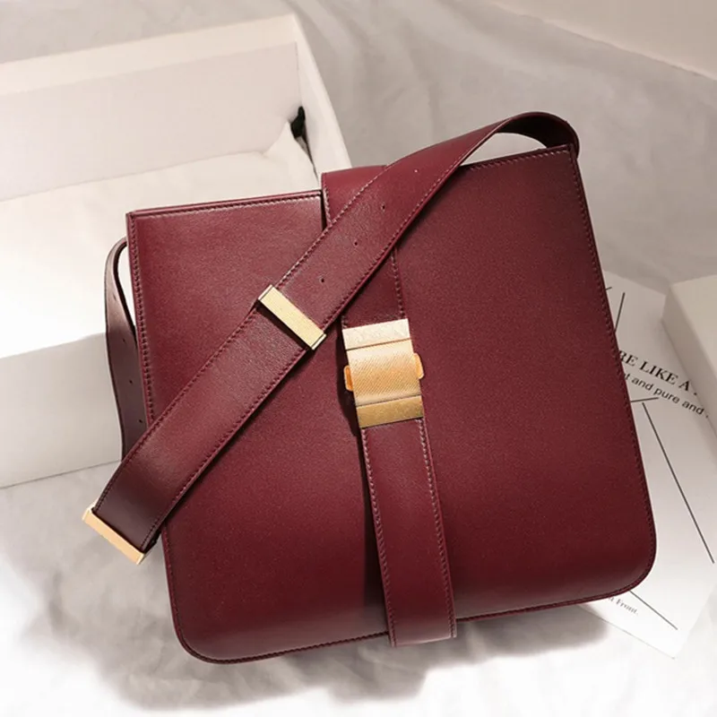 

2019 Autumn New Tote Bag Single Shoulder Hand-held Large Capacity Fashion Leather Women Bag Genuine Leather Handbag