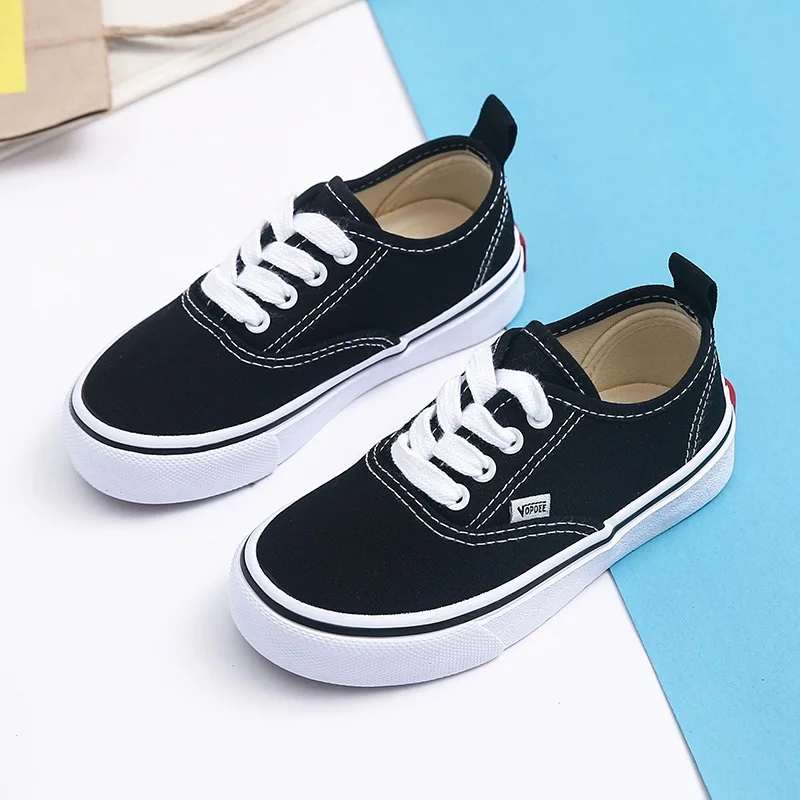 children's shoes for sale 2021 Ins New Fashion Children Canvas Sneakers Boys Girls Basic Sneakers Autumn Spring New Children Canvas Shoes child shoes girl Children's Shoes