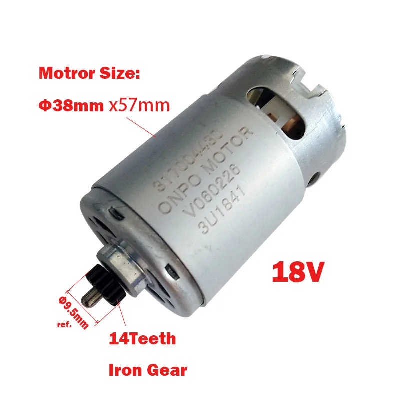 ONPO,18V,14Teeth,317004430 DC Gear Motor Can Be Used To Metabo 