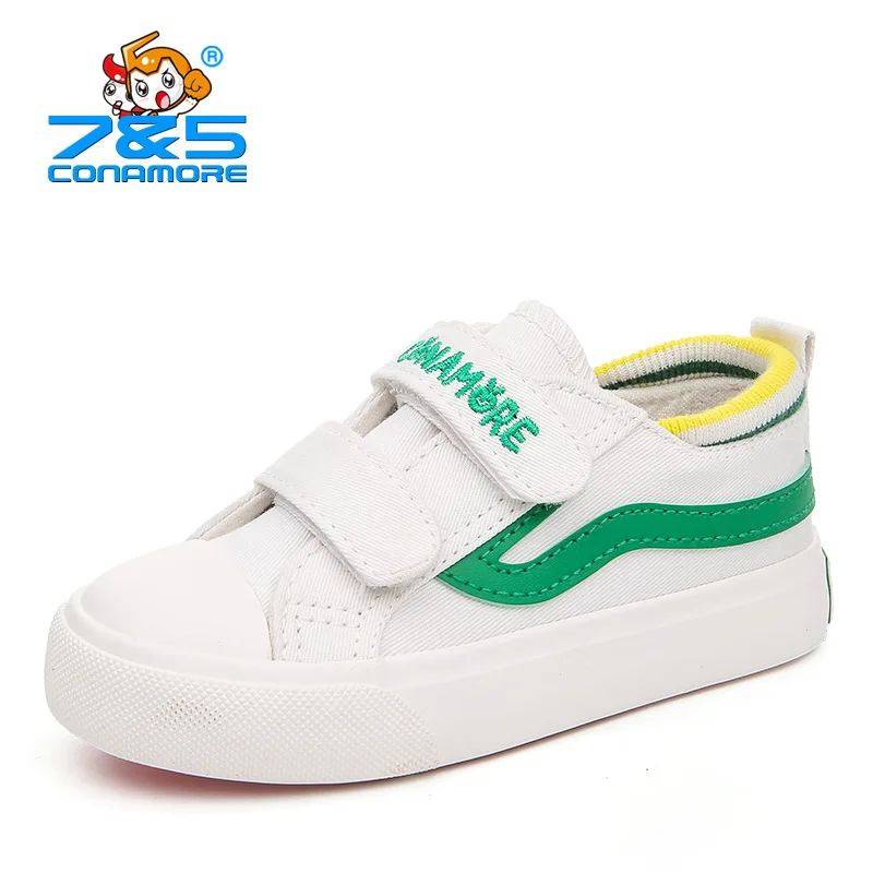 

75 CHILDREN'S Shoes Children Canvas Shoes BOY'S Girls Cloth Shoes Sports Footwear 2018 Autumn New Style Soft-soled Shoes for Bab