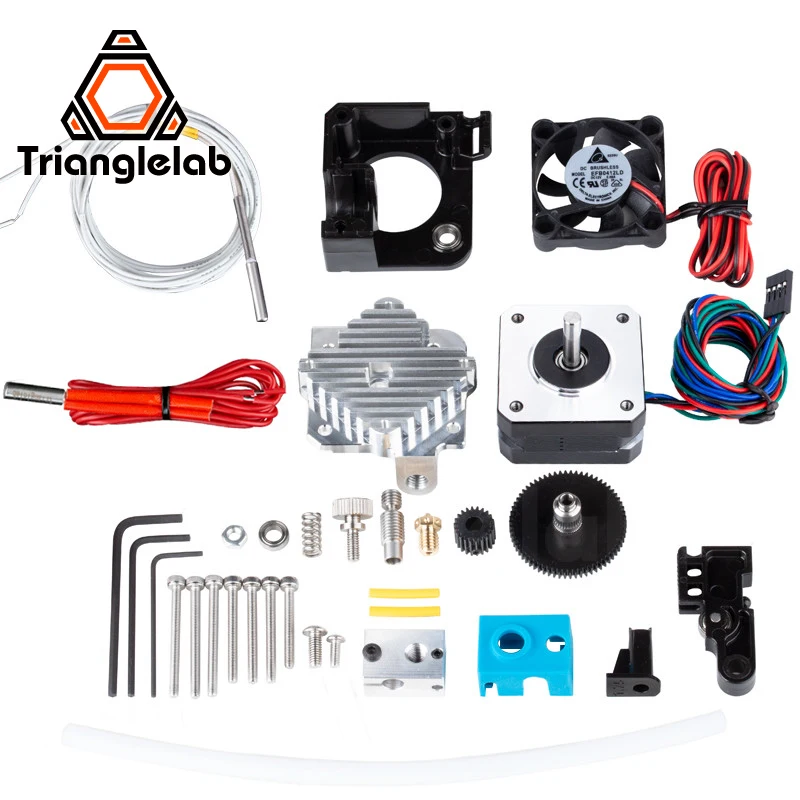 Экструдер Trianglelab Titan Aero V6 Hotend 3D принтер полный комплект совместимый с Reprap Mk8 i3 TEVO
