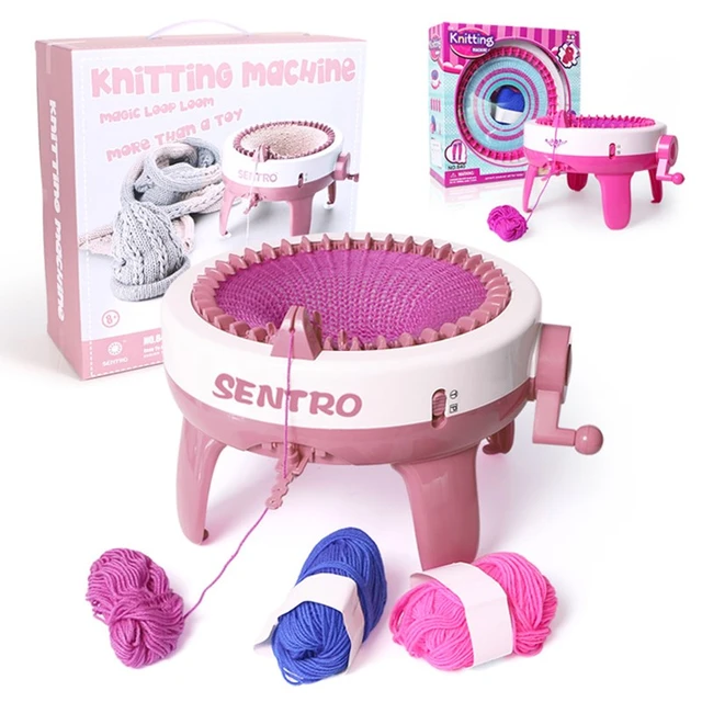 DIY Knitting Machine Children's Hand Knitting Wool Scarf Machine Star  Cylinder Wool Loom Toy Arts,Crafts & Sewing LBShipping - AliExpress