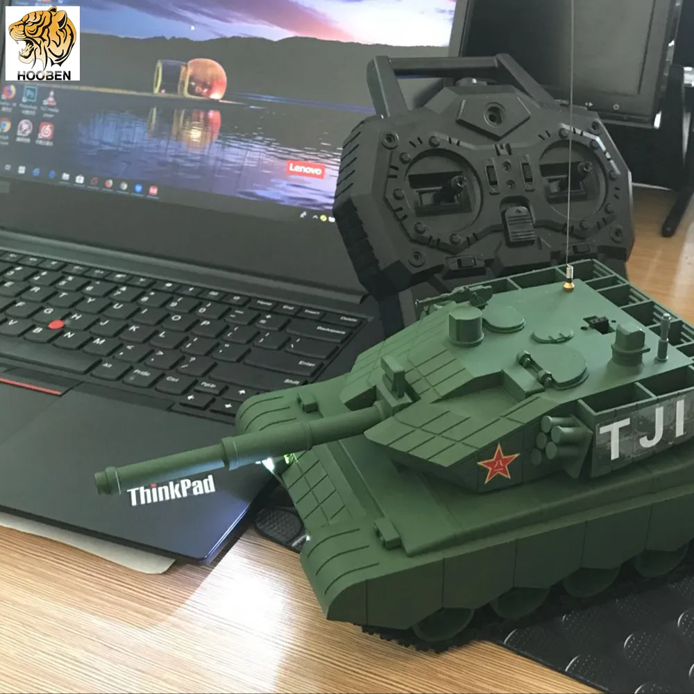 HOOBEN China 1/35 Q Type ZTZ-99A A2 MBT Main Battle Military Battle Tank RTR Finished And Painted Ready To Run D3501F