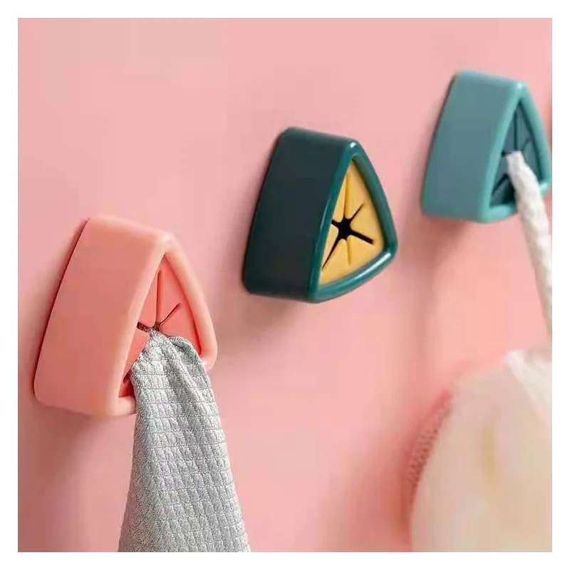 8Pcs Towel Storage Racks Hanger Adhesive Rag Dishcloth Holder Kitchen Cleaning Hook Tools Creative Bathroom Tool -40 | Дом и сад