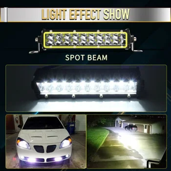 

Waterproof LED Light Bar 6000K High-Power 10-30V DC 12V 24V Ultra-thin