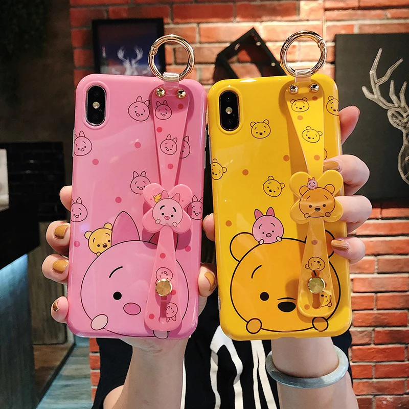 Для huawei p30 P20 милый поросенок Винни на запястье мягкий чехол для телефона mate20 pro nova5