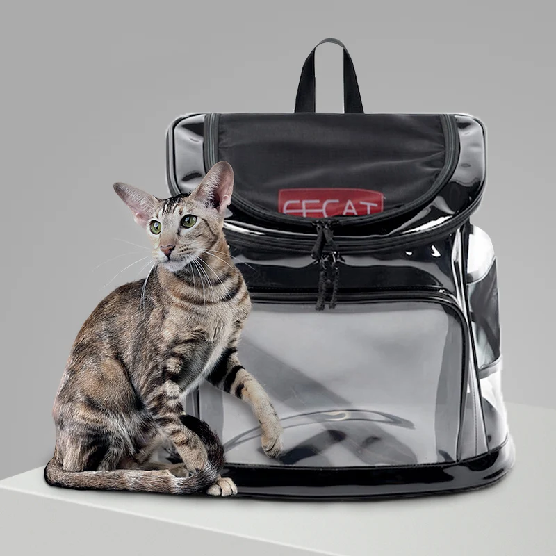 Clear Front Back Carrier For Dog Small Medium Animal Less 7kg Portable Pet Backpack Outdoor Transportation Bag Cat Comfort | Дом и сад