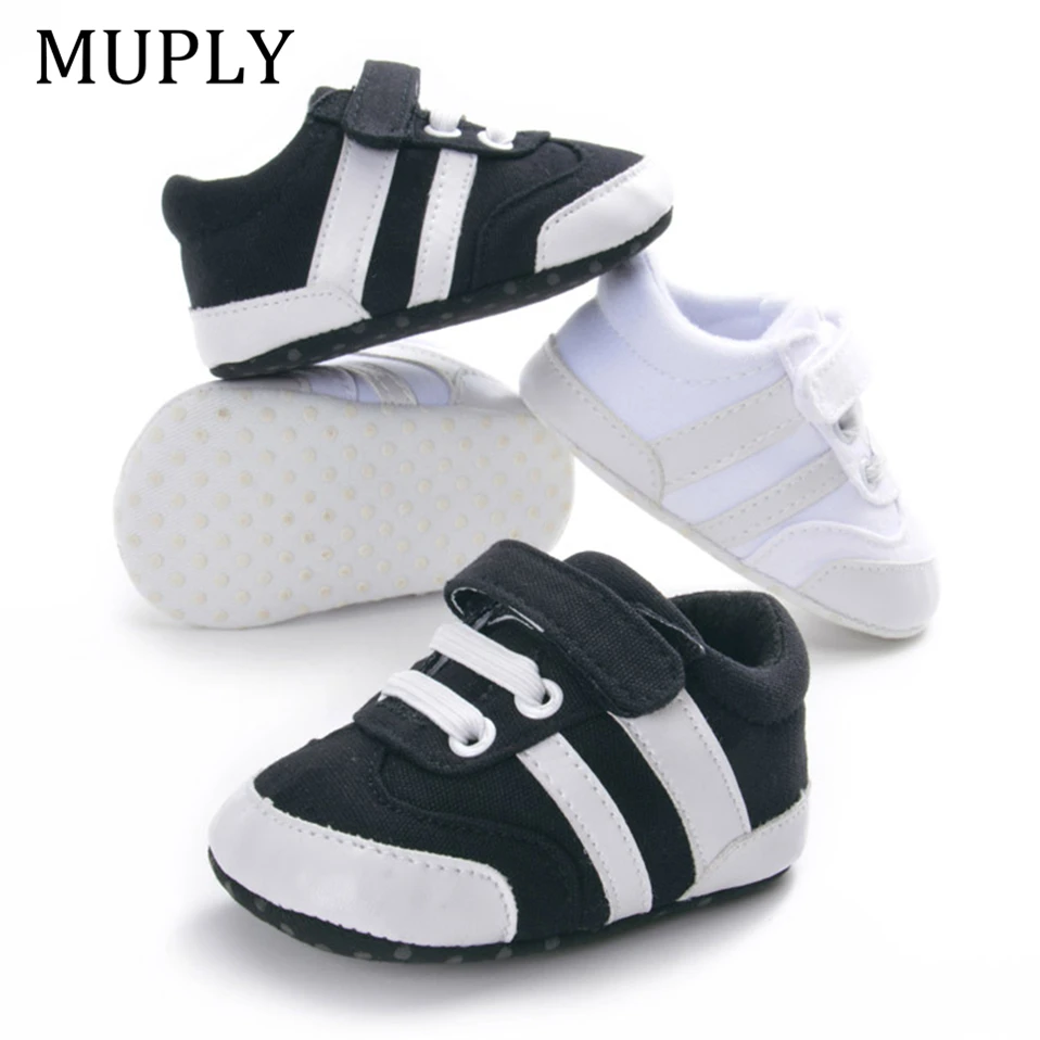 Prewalker Shoes Soft-Sole Toddler Newborn Baby Canvas Kids Comfort Casual Unisex Geometry
