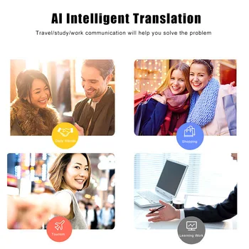 

Translation Machine Smart Voice Translator Device Multi-Language Instant Interpreting Tool LFX-ING