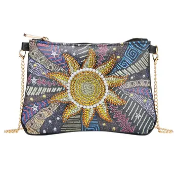 

DIY Special Shaped Diamond Painting Wallet Diamond Painting Sun Fower 63HC