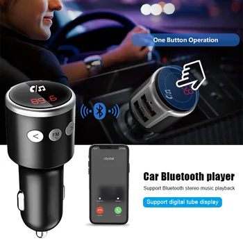 

MP3 Music Player Car FM Transmitter Wireless Comunication USB Port for Vehicle GDeals