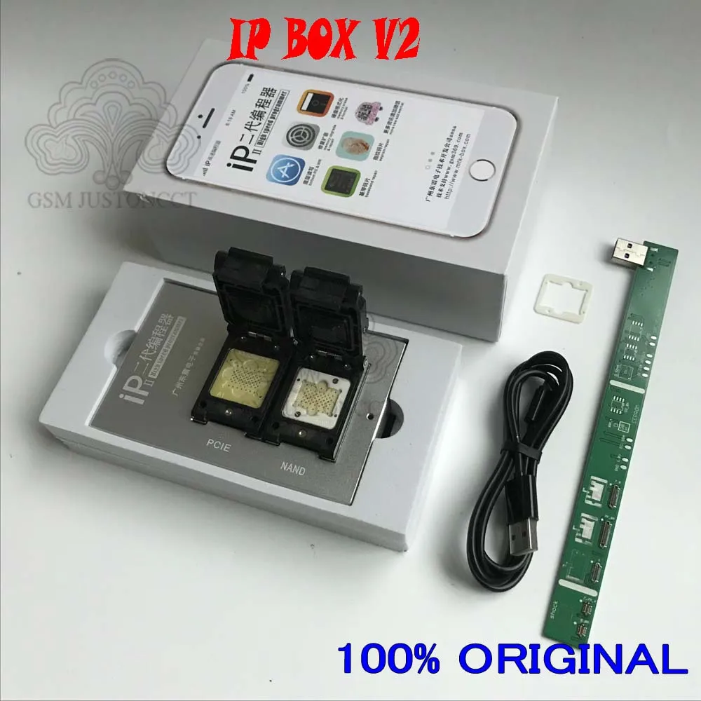 Gsmjustoncct новейший IPBox V2 IP BOX 2 го поколения NAND PCIE в 1 высокоскоростной программатор