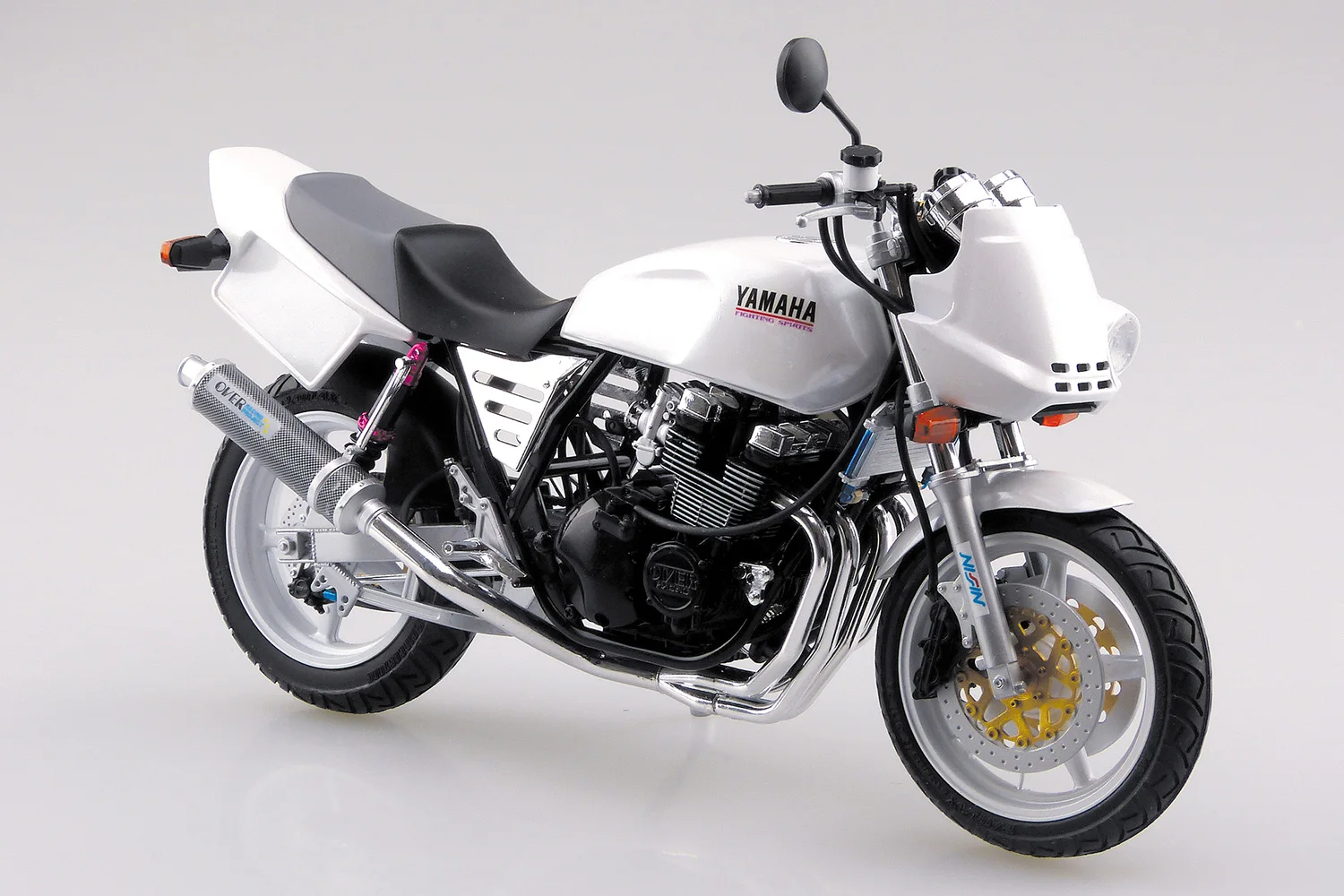 Модель сборки 1/12 Yamaha XJR400S мотоцикл с модифицированными частями 05326