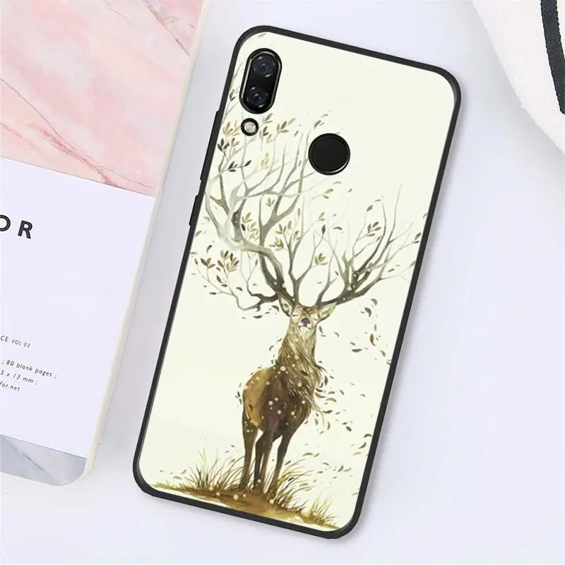 Lovely Deer Cartoon Animals Fox Deer Hedgehog 