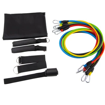 

11Pcs Resistance Bands Set Expander Yoga Exercise Fitness Rubber Tubes Band Stretch Training Home Gyms Workout Elastic Pull Rope