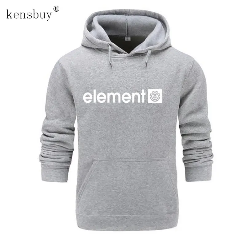 

Kensbuy Autumn Winter Brand Mens Hoodies Sweatshirts Men High Quality ELEMENT Letter Printing Long Sleeve Fashion Mens Hoodies