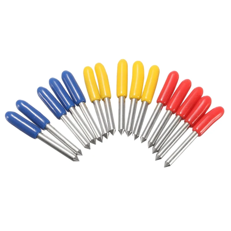 

15Pcs 30 Degree +45 Degree +60 Degree Roland Blades Cutting Plotter Vinyl Cutter Offset
