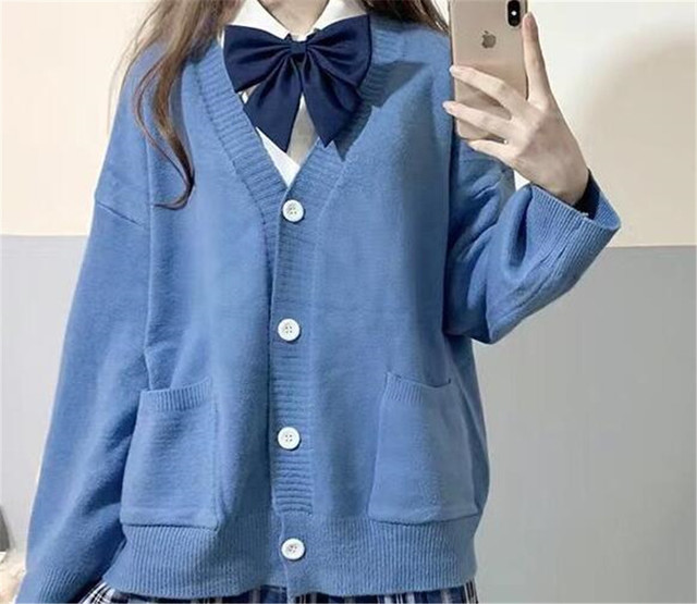Women Solid Oversize Loose Sweaters Student Preppy Sweet Girl Cute Knitwear New All-match Soft Hot Sale Basic ZY5208