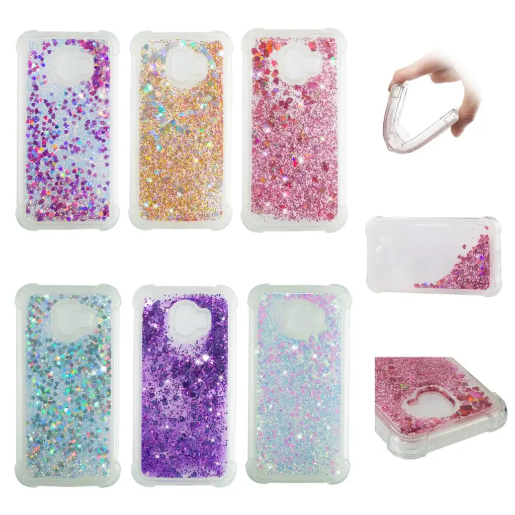 Glitter Case For Samsung Galaxy J2 2018 J2 Pro 2018 J3 2017 J3 Pro J3 Prime 1