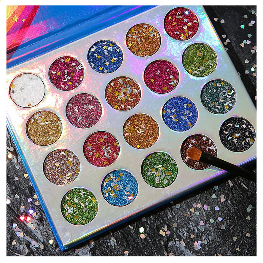 20 Color Unicorn Eyeshadow Palette Glitter Eye Shadow Shimmer Cosemtic Women Beauty Long Lasting Eye Make Up The Shadows Palette 20 Color Unicorn Eyeshadow Palette Glitter Eye Shadow Shimmer Cosemtic Women Beauty Long Lasting Eye Make Up The Shadows Palette