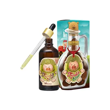 

ELIZAVECCA Farmer Piggy Jojoba Oil 100% 100ml Multi-function Essential Oil Moisturize Hydrated Fade Wrinkles SPA Massage Oil
