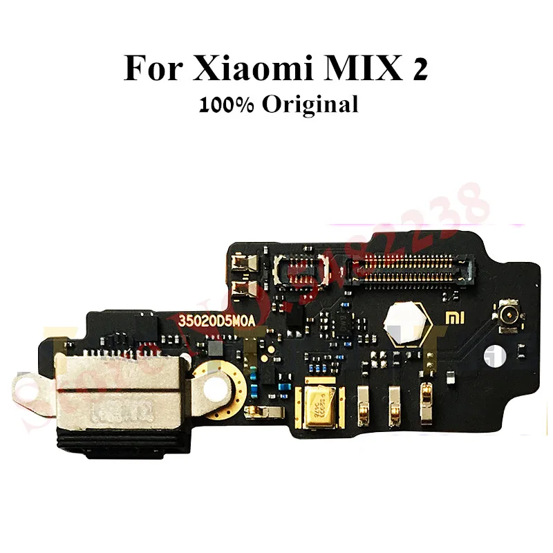 

100% Original USB Charging Dock Port Flex cable For Xiaomi MIX2 MI mix 2 Charger plug with Microphone board Replacement parts