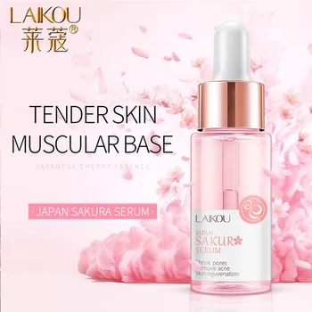 

LAIKOU Serum Japan Sakura Essence Balance greaseAnti-Aging Hyaluronic Acid Pure Whitening The Ordinary Skin Care Face Serum