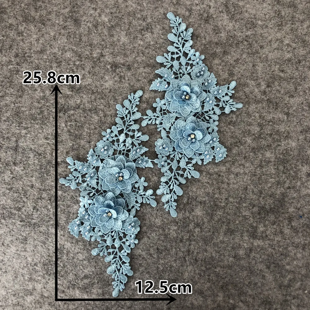 Lace Accessories Flower Hollow ABS pearl 3D Rhinestone Lace Dress Craft Material Sewing Embroidery Application lace fabric,lace ribbon,lace garment accessories,lace sewing supplies,lace decoration,lace accessories,lace sewing accessories