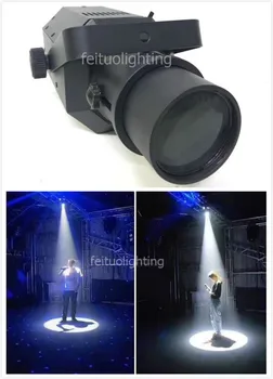 

E-12x/lot Factory sell Cob Led Profile Spot Light 30W Warm/Cool White 60w 3 in1 RGB For Show Device